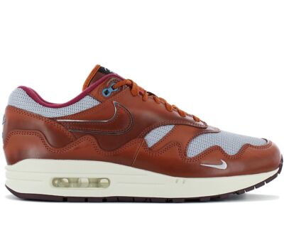 Кроссовки Nike x Patta - Air Max 1 - The Next Wave темно-русого цвета - DO9549-200