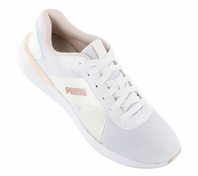 PUMA PUMA ROSE WOMEN'S SNEAKER WHITE 380113-04 LEISURE SPORTS FITNESS SHOES SNEAKERS