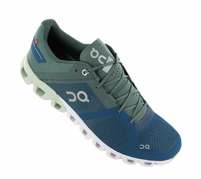 ON Running Cloudflow Herren Laufschuhe Blau 25.99637 Sport Freizeit Schuhe NEU