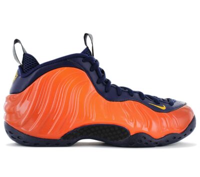 Баскетбольные кроссовки Nike Air Foamposite One мужские кроссовки оранжевые CJ0303-400 НОВЫЕ