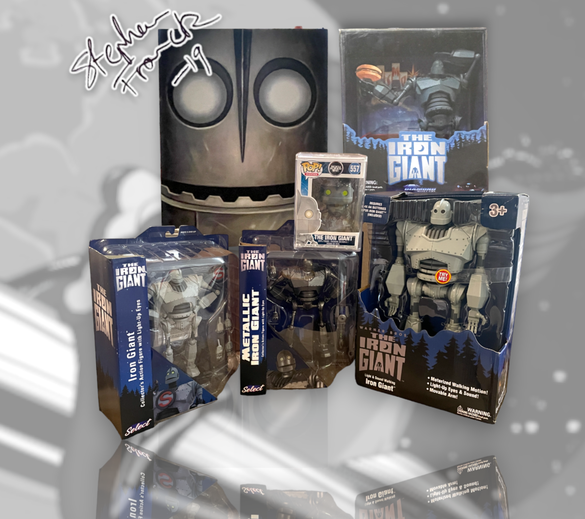 DIAMOND SELECT TOYS SDCC EXCLUSIVE IRON GIANT REVIEW! - YouTube