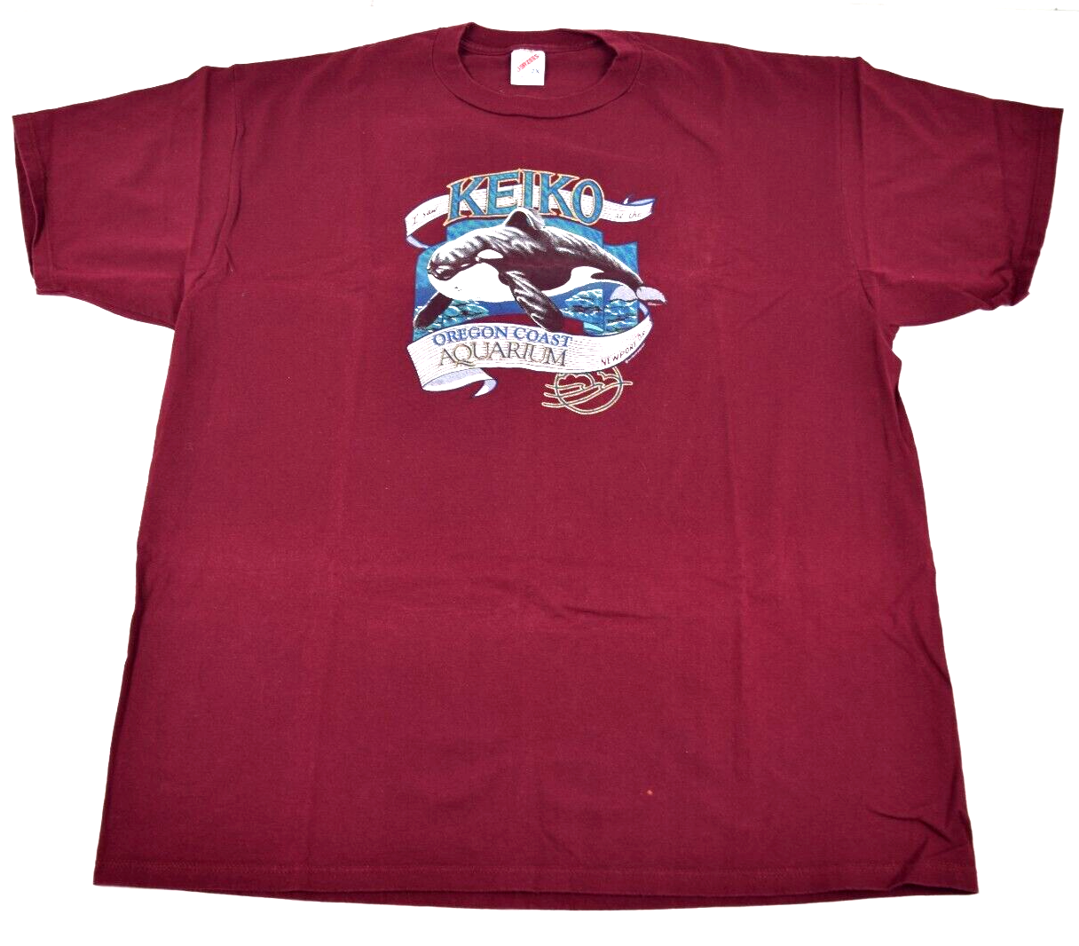 Vintage T-Shirt Keiko Killer Whale Size M 70s Made USA 1975