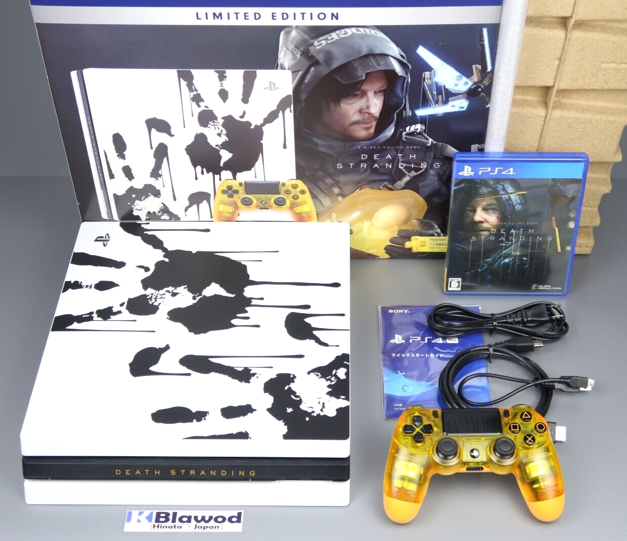 PS4 PlayStation 4 Pro DEATH STRANDING LIMITED EDITION CUHJ-10033 W/box Japan