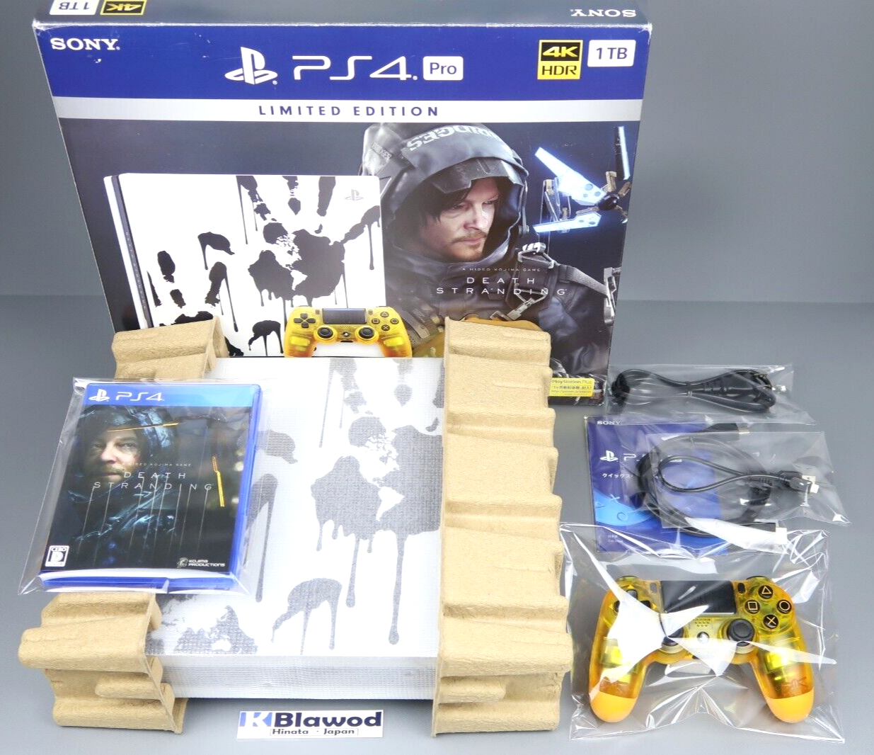 PS4 PlayStation 4 Pro DEATH STRANDING LIMITED EDITION CUHJ-10033 W/box Japan