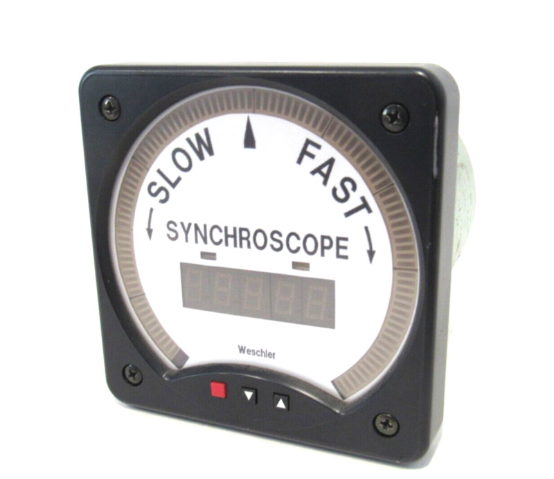 New Weschler Bg-241 Synchroscope Sh4xxsyn-1xxxxxx Bg241