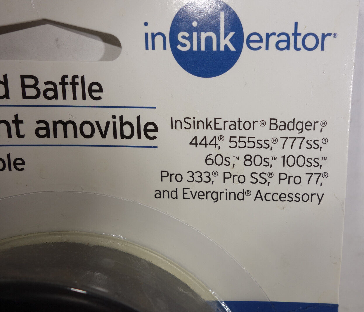 InSinkErator Removable Sound Baffle Splash Guard Garbage Disposal Waste Disposer