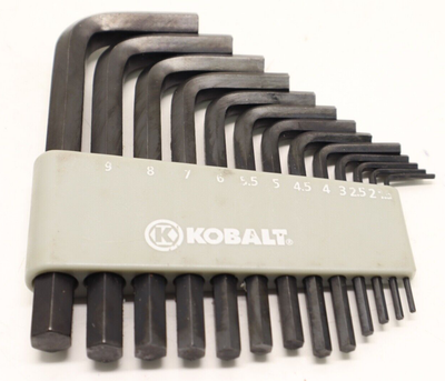 KOBALT Metric Allen HEX Key Wrench Set 13 pieces