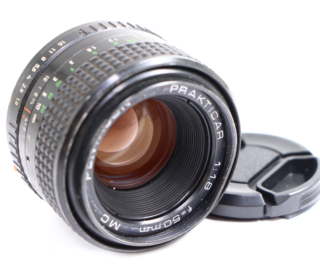 Pentacon Prakticar MC 50mm F/1.8 レンズ PB MC Pentacon Prakticar 50mm f1.8 Lens Praktica PB mount 50