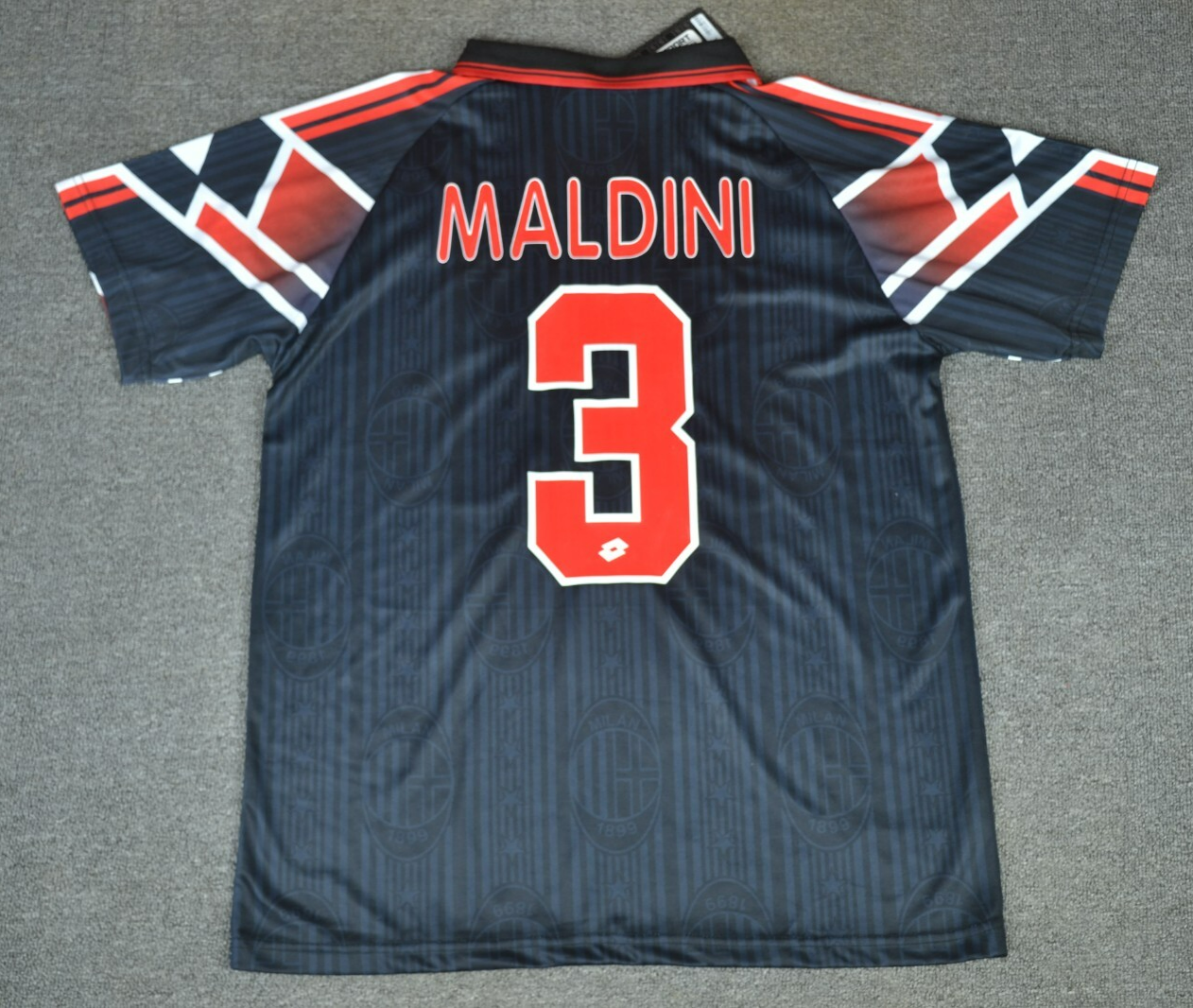 ミラン Milan home ユニフォーム 3 MALDINI