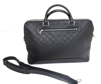 Louis Vuitton Avenue Soft Briefcase Damier Infini Leather MB4179 | eBay