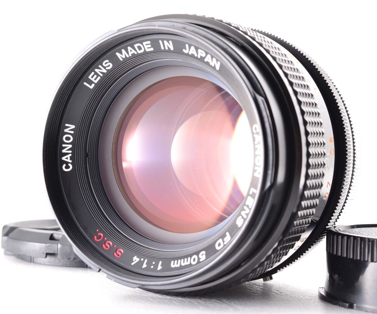 ★美品★Canon FD 50mm f1.4 S.S.C. SSC #341 Exc+++++ Canon FD 50mm f/1.4 SSC S.S.C. Rare O Mark Standard