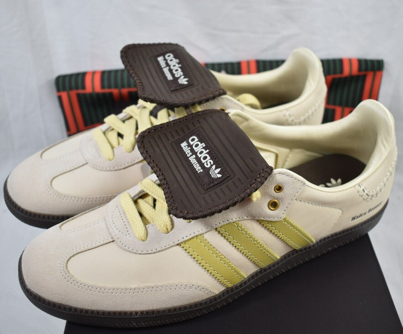 Adidas WB Wales Bonner Samba Nubuck Shoes ID0217 In Hand