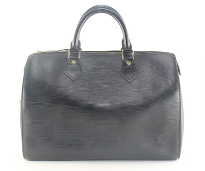 Louis Vuitton Black Epi Leather Noir Speedy 30 2LV116K | eBay