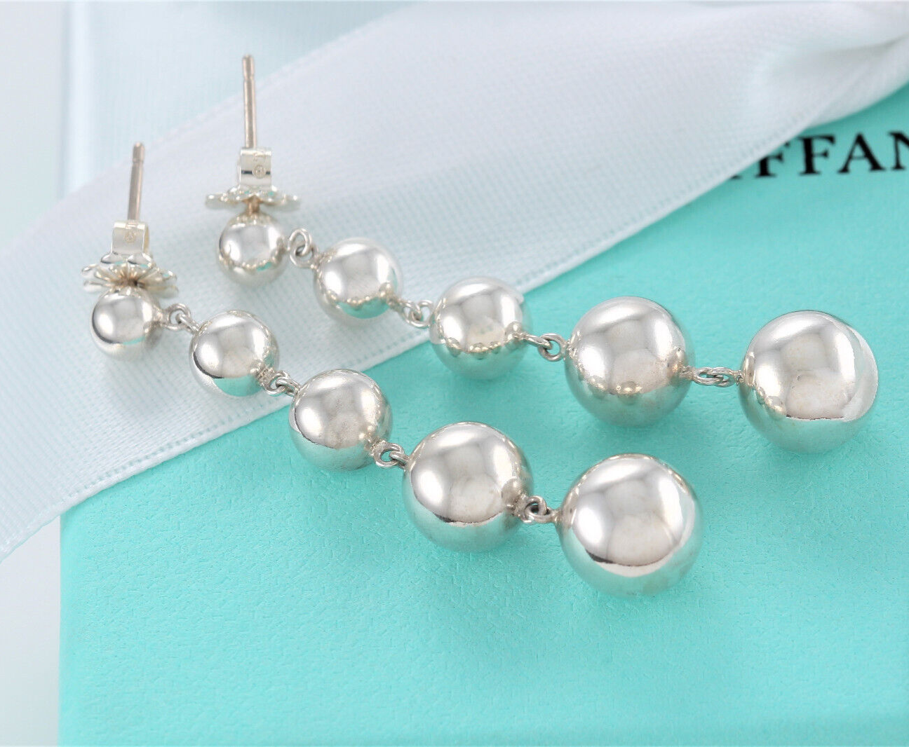 SILVER925 SLIDE BALL HOOK EARRINGS/シルバー SILVER925 SLIDE BALL HOOK EARRINGS/シルバー Tiffany&co