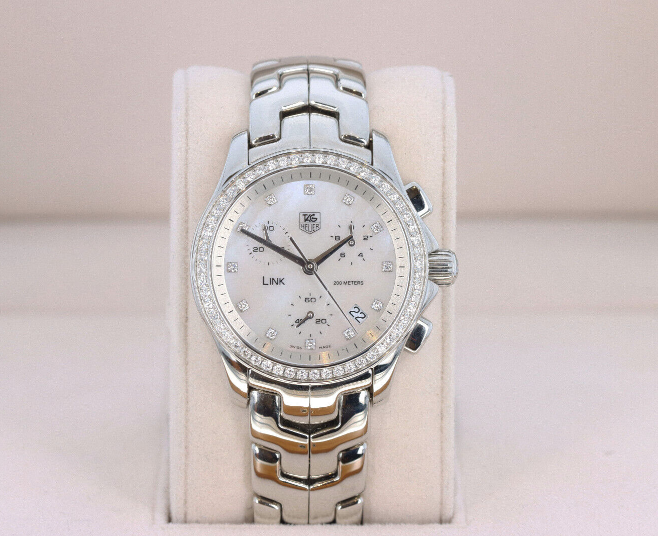 TAG Heuer 　レディース　ジャンク品 Tag Heuer Link Ladies Chronograph