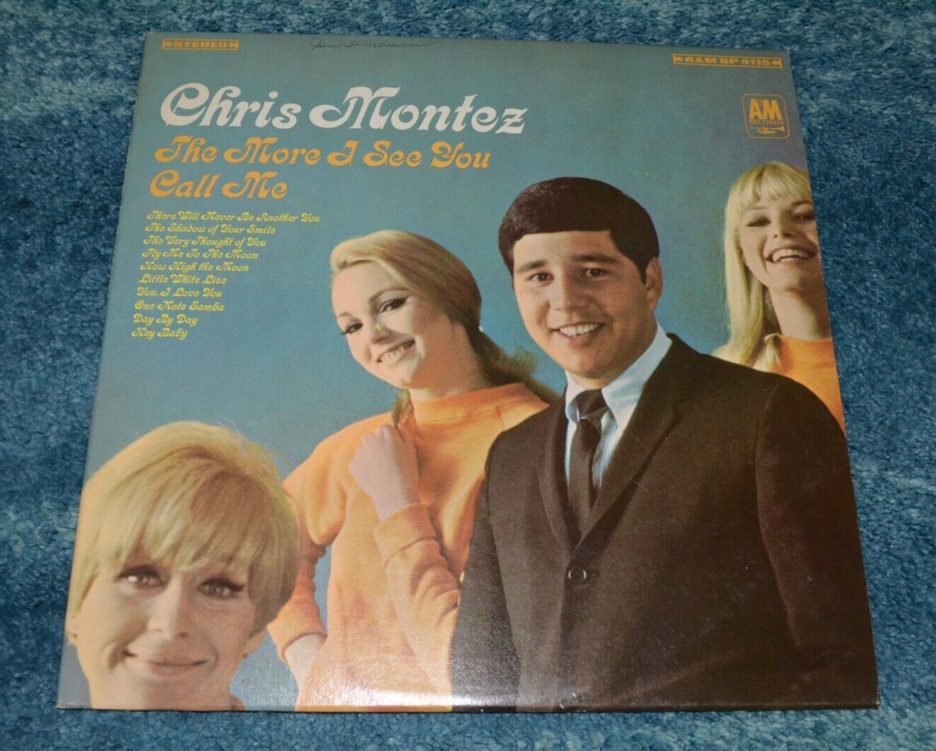 洋楽 Chris Montez The More I See You Call Me Chris Montez – The More I See You – Vinyl (LP, Album, Stereo
