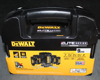 Dewalt Elite Series Carbide 9 pc. Hole Saws