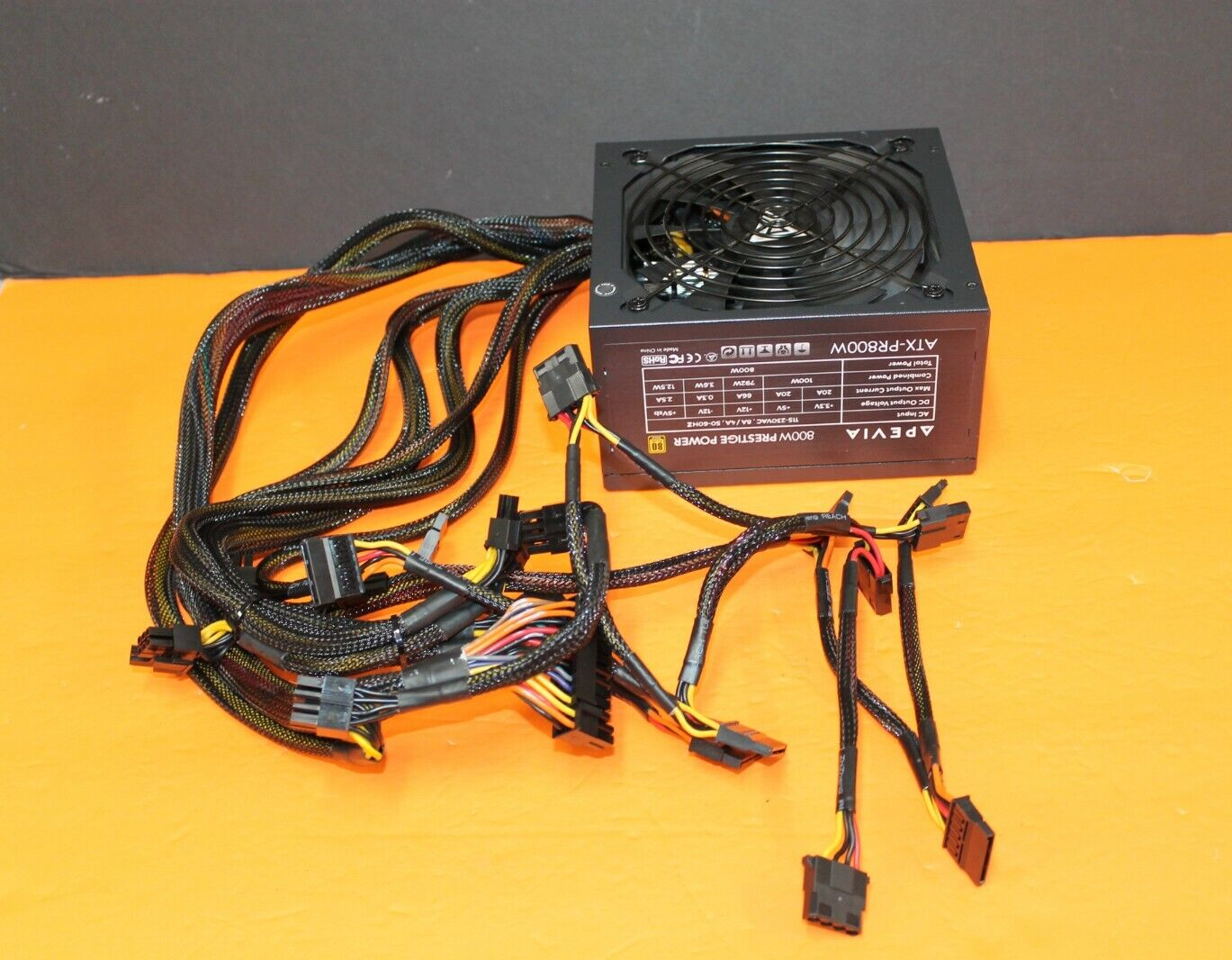 Apevia Prestige Series ATX-PR800W 800W 80 PLUS Gold ATX 12V