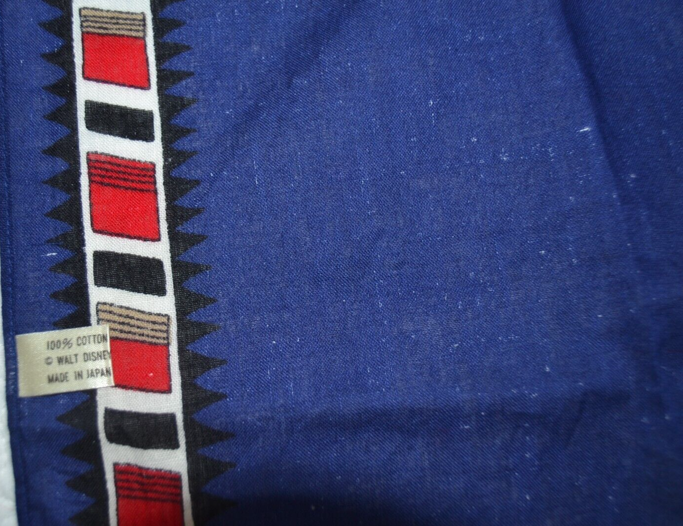 MICKEY & MINNIE Vintage BANDANA Cowboy Western Indian Walt Disney Productions