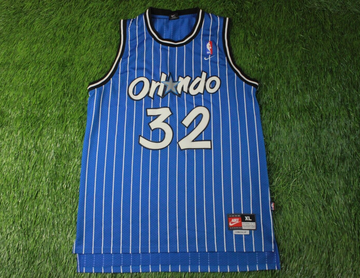 ウェア 90s NIKE NBA ORLAND MAGIC #32 O'NEAL Vintage 90's Shaquille O'neal #32 Orlando Magic Nike Jersey