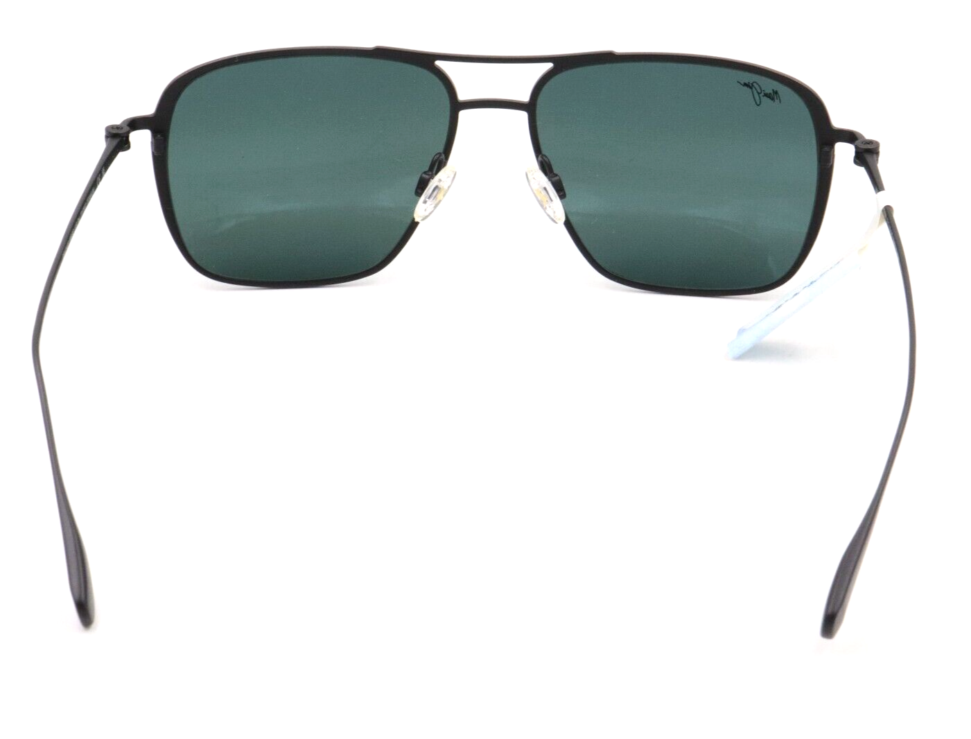 Pre-owned Maui Jim Beaches Asian Fit Aviator Gray Polarized Sunglasses 541n-2m $379 In Lc: Neutral Gray