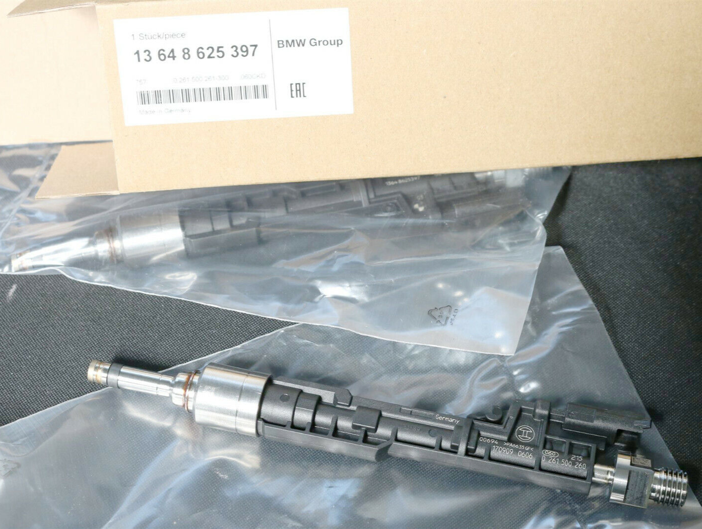 New BMW Injector Fuel Injector 8625397 N20 N26 N55 E82 M New BMW Injector Fuel Injector 8625397 N20 N26 N55 E82 M