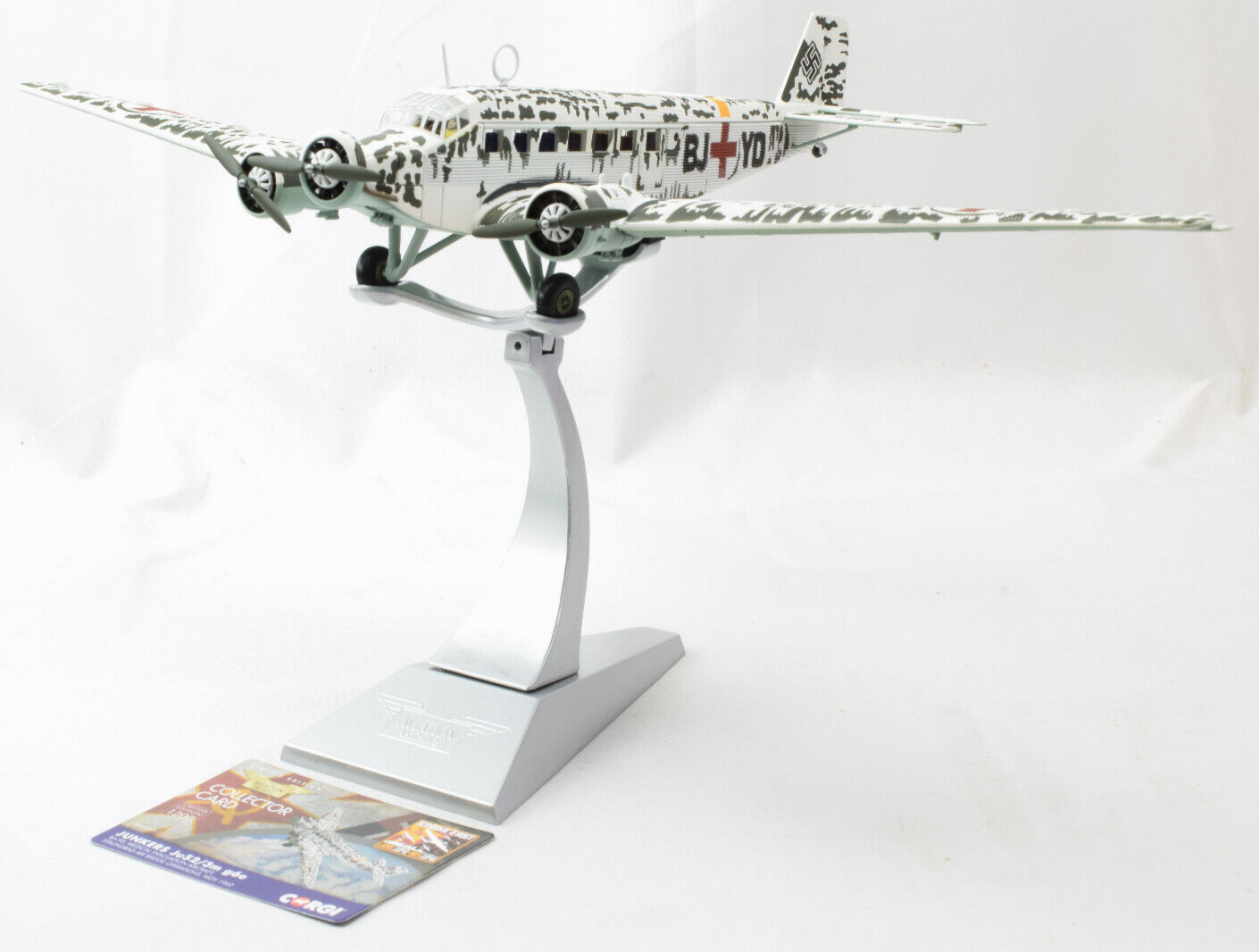 航空機・ヘリコプター Corgi Junkers Ju-52/3m D-AQUI 1/72 Ju 52 1:72 Diecast Model - Corgi CG-AA36902 - $119.95