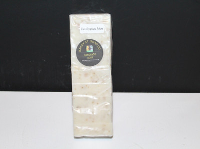 Eucalyptus Aloe Handmade soap loaf precut 9 Bars