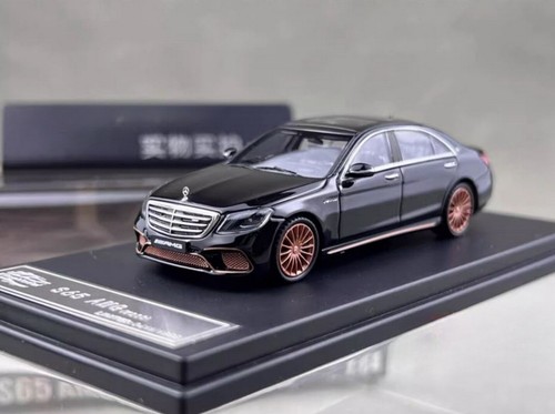 King Model 1/64 Mercedes-Benz S65 AMG W222 Black Diecast Car