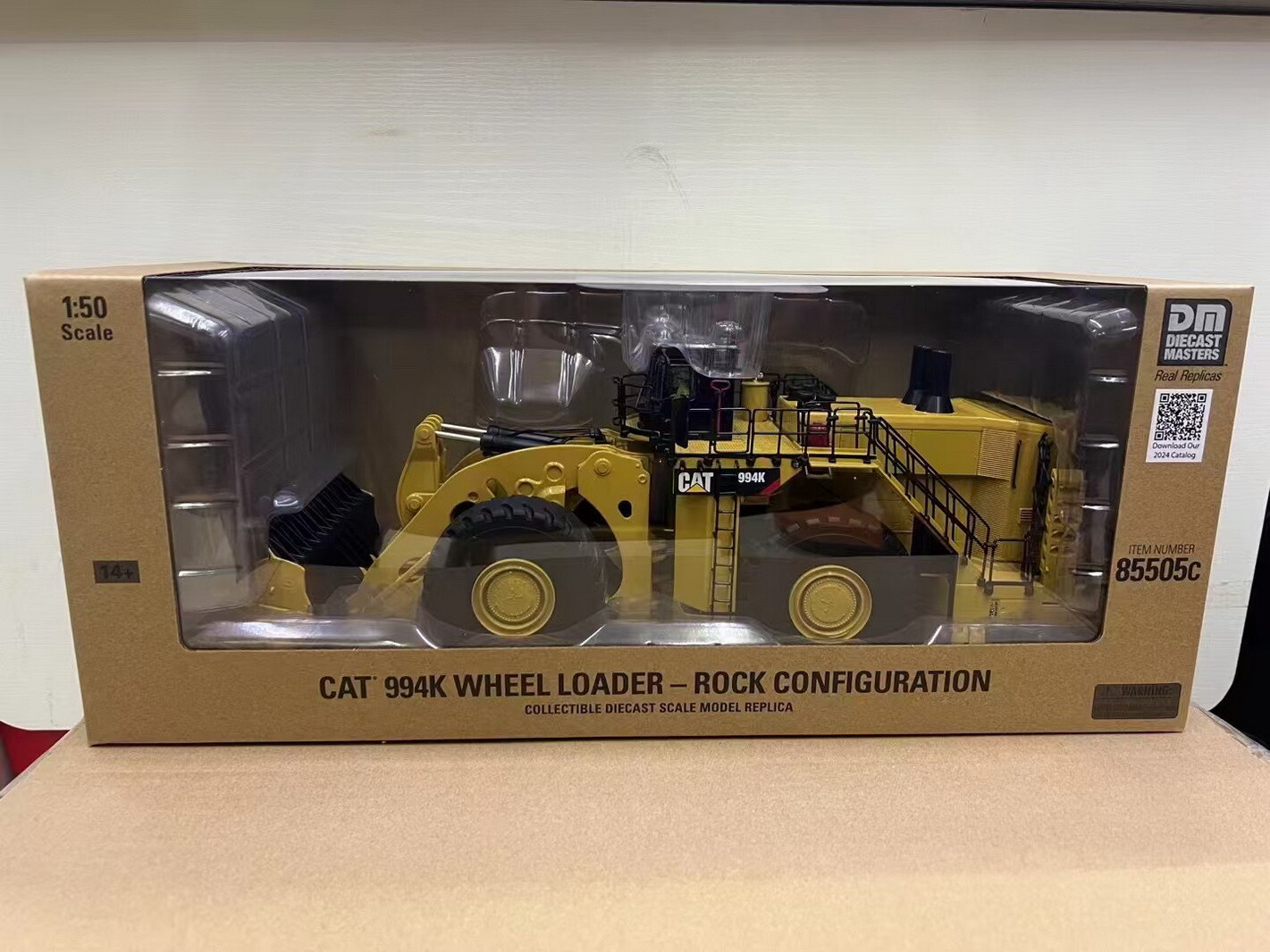 キャタピラー建機 CAT994 ホイールローダー 1/50 キャタピラー建機 1⁄50 1⁄