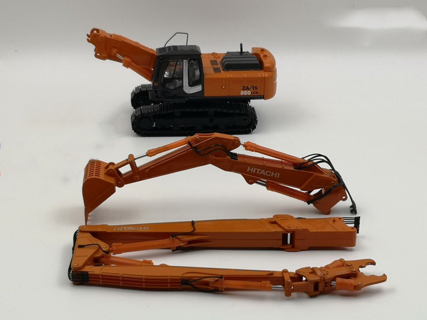 1/50 Hitachi ZAXIS 350LC Dismantling Long Boom Excavator