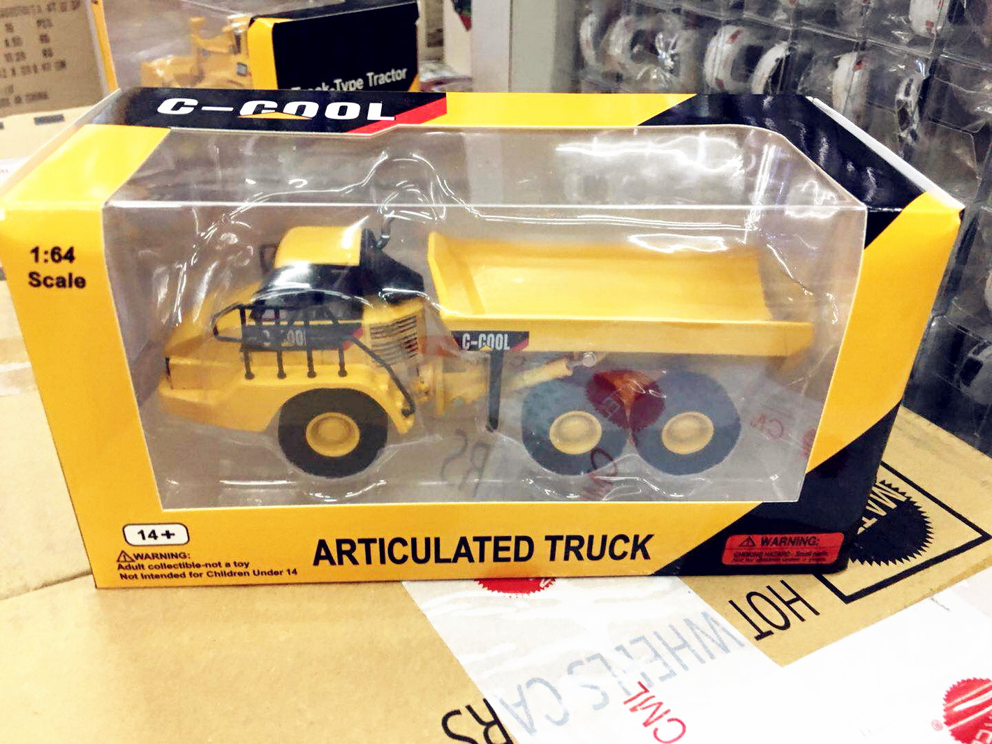 34R-045 C-COOL 1/64 建機 ARTICULATED TRUCK 1/64 Construction