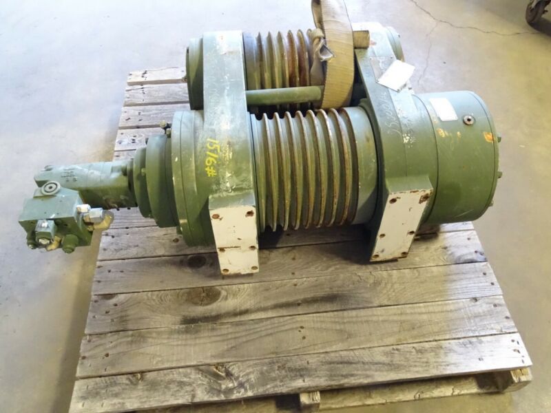 DP Manufacturing 35,000LB. Double Drum Hydraulic Winch  , 35TR-53356