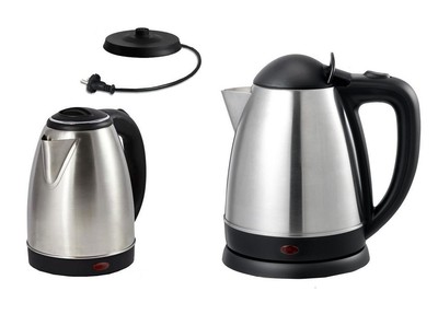 BOLLITORE ELETTRICO ACQUA CALDA ACCIAIO CUCINA CASA 1500w 1,8 LITRI TISANE TE