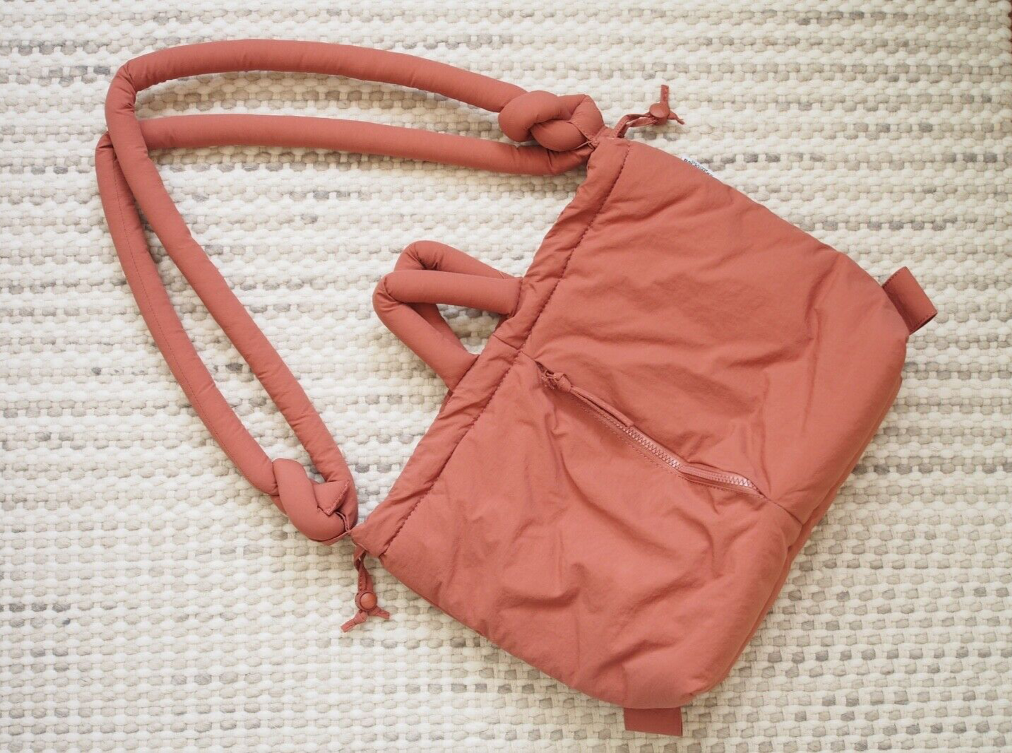 OLEND Backpacks Soft Peach Ona Soft Bag Lightweight Nylon OLEND Backpacks Soft Peach Ona Soft Bag Lightweight Nylon