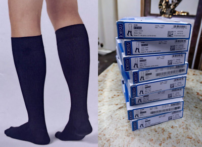 Jobst ForMen Mens Compression Knee Socks 20-30 mmhg Supports Lot 8 Pairs NEW