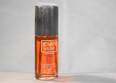 JOVAN MUSK for Men cologne spray 3 oz