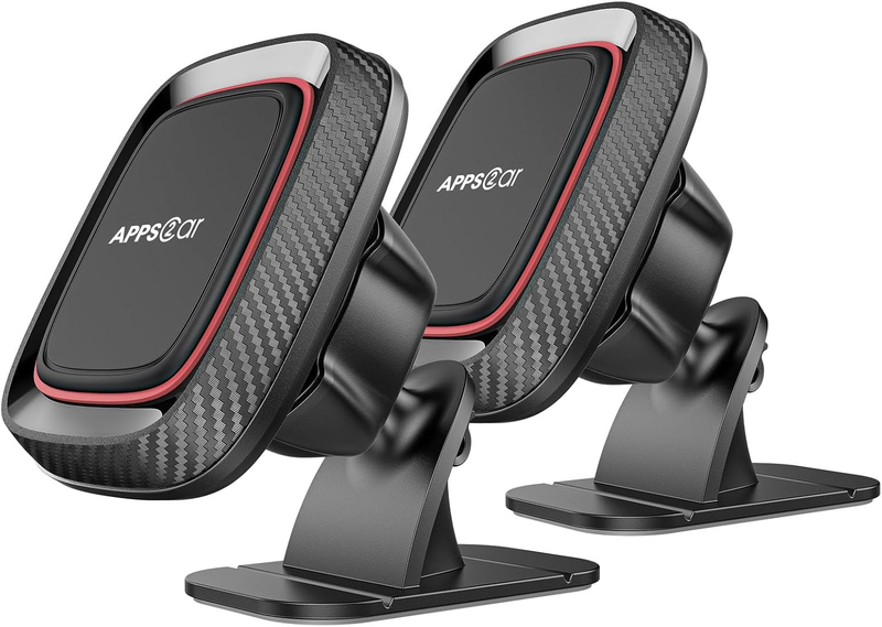 [2 Pack] Magnetic Phone Holder for Car, [Super Strong Magnet] Phone Mount for C