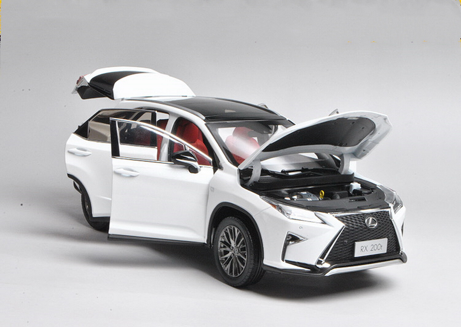 1/18 Scale LEXUS RX200T RX White Diecast Car ModelToy