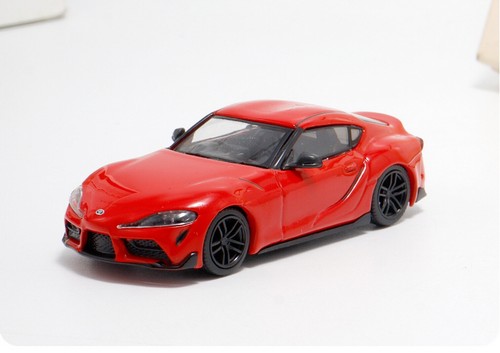BSC 1/64 Scale Toyota GR Supra A90 Red Diecast Cat Model Toy