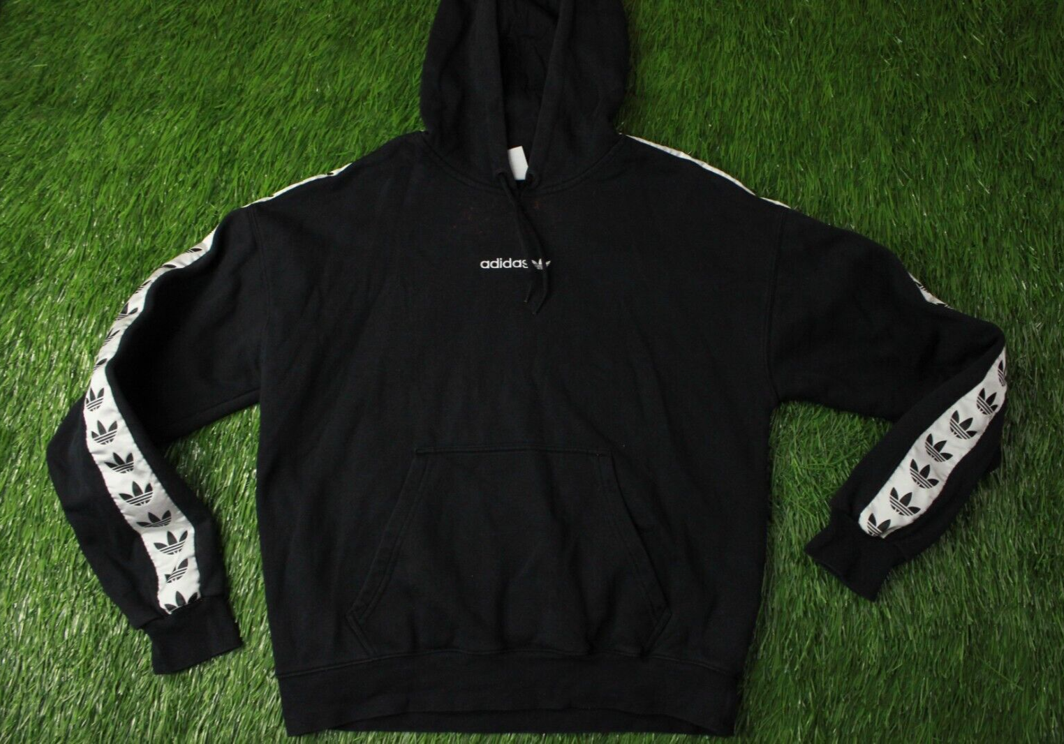【極希少】adidas Originals sweatshirt ADIDAS ORIGINAL 2018 MEN CASUAL HOODIE SWEATER SWEATER SIZE