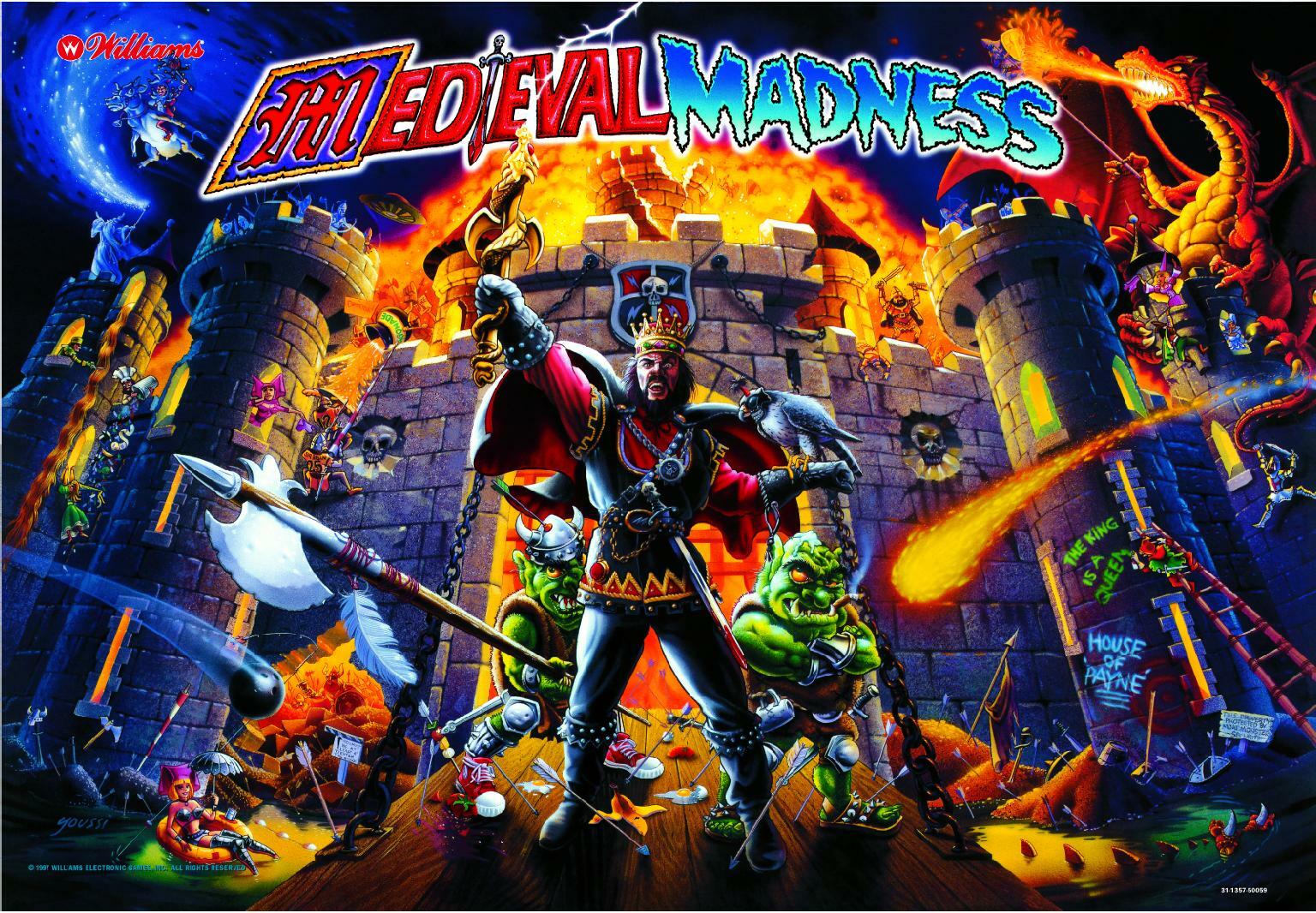 洋楽 Guillotine/Medieval Madness Medieval Madness Pinball