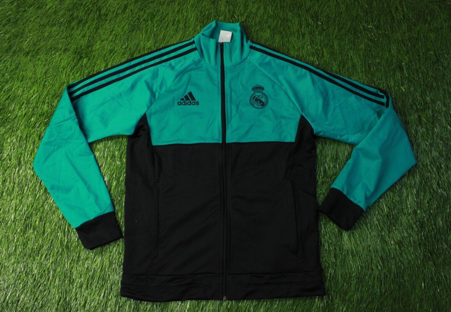 【ADIDAS/アディダス】 REAL MADRID TRACK ジャケット adidas Originals Real Madrid Track Top - Charcoal/Dark Grey