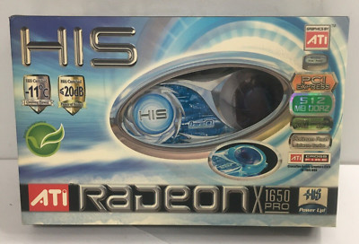 HIS IceQ ATI Radeon X1600 PRO 256MB 128BIT DDR2 PCI Express Graphics Card *NEW
