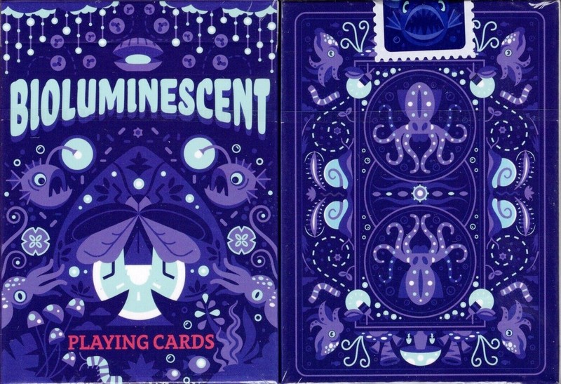 Bioluminescent Playing Cards