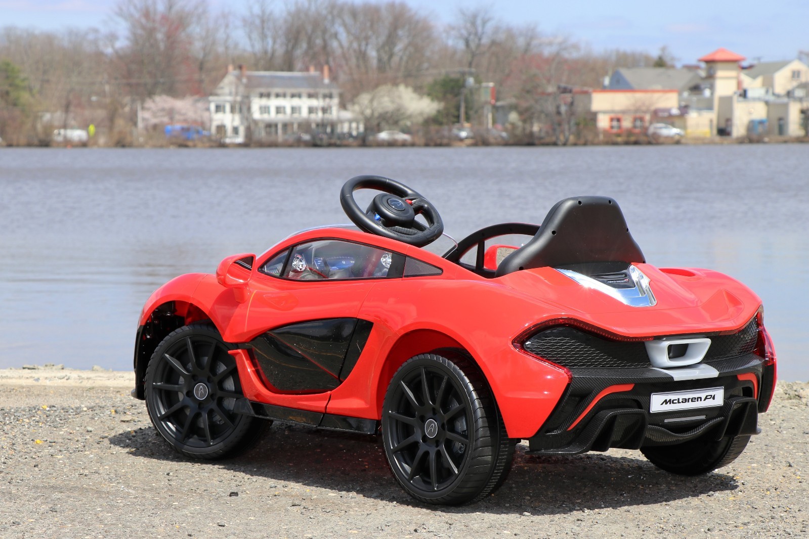 Mclaren P1 Red 12v-Dual Motor Electric Power Ride On Car with Remote Control