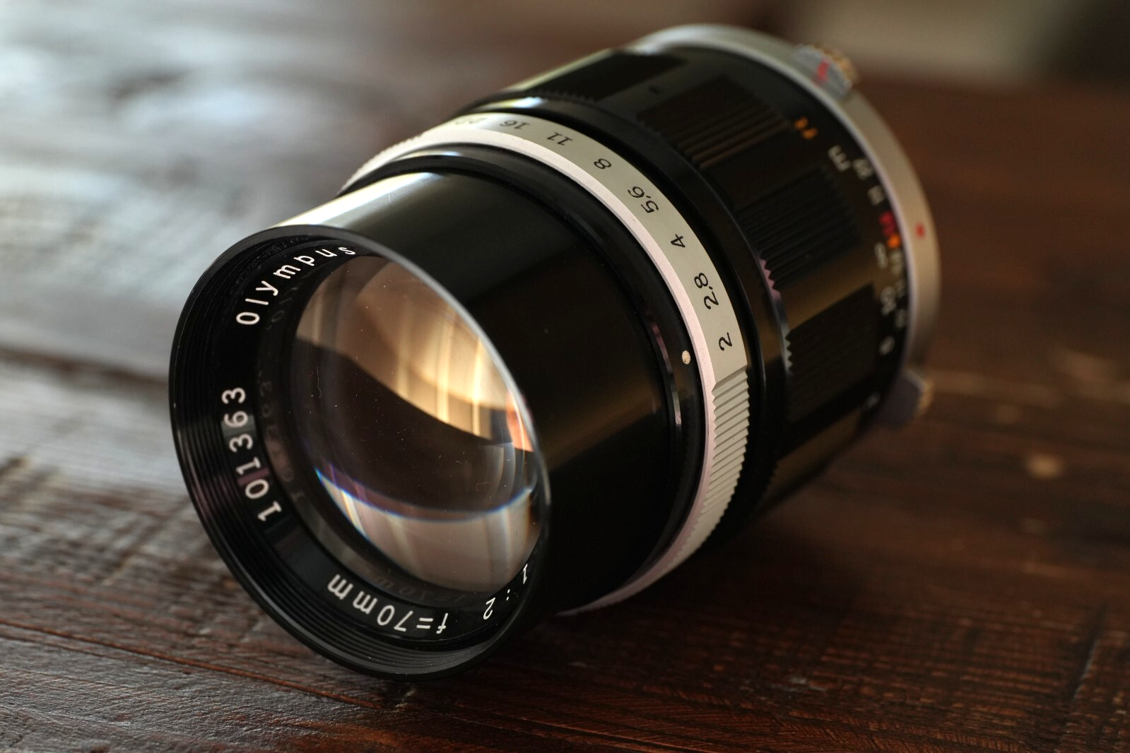 Olympus F.Zuiko Auto-T 70mm f2 Lens For Pen F FT FV Half Olympus F.Zuiko Auto-T 70mm f2 Lens For Pen F FT FV Half