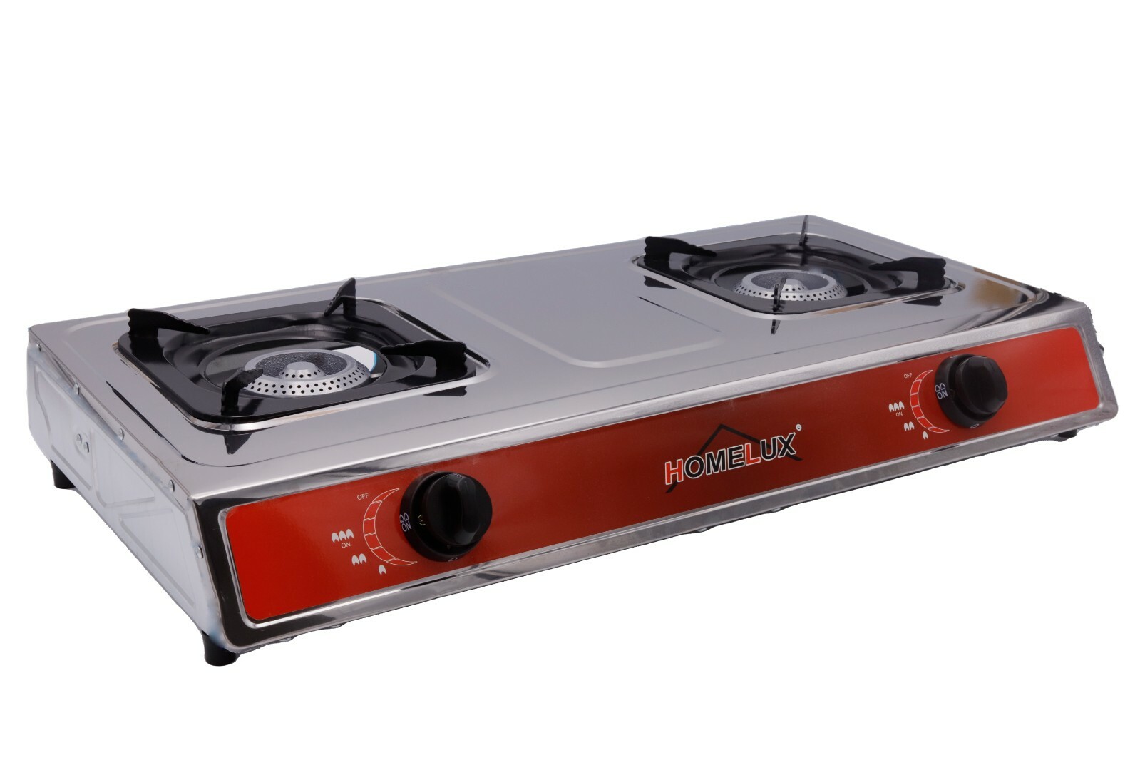 Campingkocher 2 flammig Gaskocher Kochfeld Kocher Kochplatte Gasherd Outdoor Gas