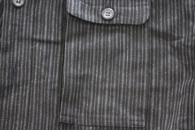 Messori Made Italy VTG Pocket LONG SLEEVE SHIRT Medium M 16 x 36