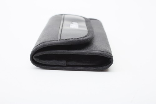 Nikon embossed Black Memory Card holder Wallet Case++GENUINE+NICE